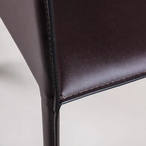 Стул Barrie коричневая кожа