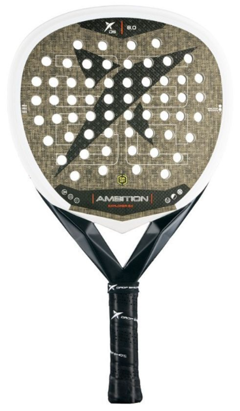 Ракетка для падел Explorer 8.0 Ambition Drop Shot