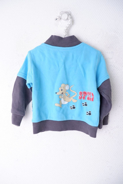 Толстовка модная на 1/1,5 года