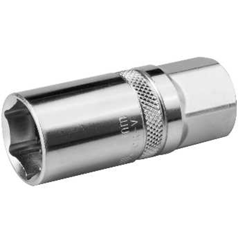 Торцовая головка свечная с магнитом хромосатинированная 1/2", 16 мм KRAFTOOL, 27813-16_z01