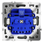 Розетка встраиваемая VOLTUM S70 с заземлением, защитными шторками и крышкой 16А, (титан)