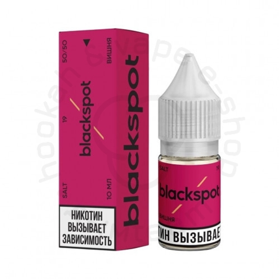 Жидкость для ЭСДН BLACKSPOT SALT - «ВИШНЯ», 10 мл (М)