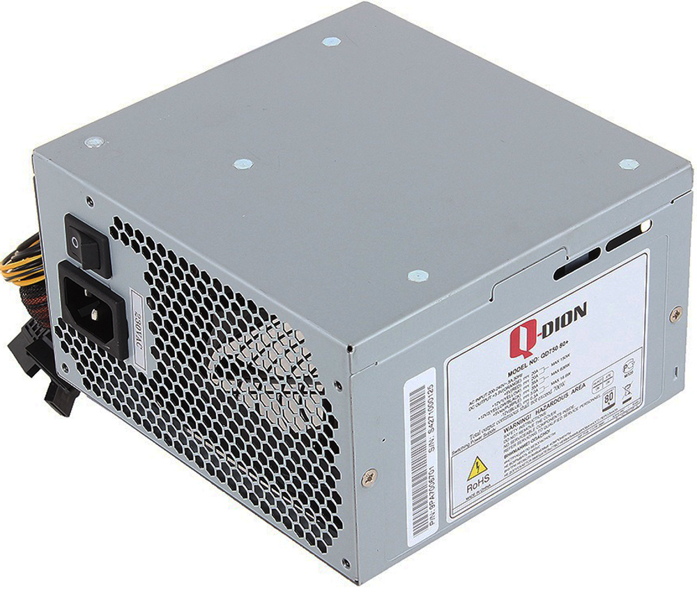 Блок питания ATX Qdion QD-400W 80+