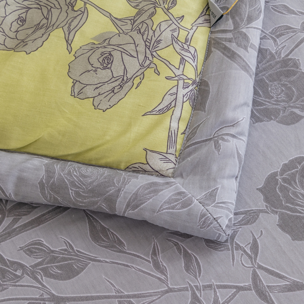 Комплект постельного белья Сатин с Одеялом 100% хлопок OB121