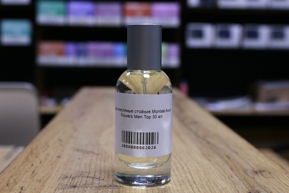 Духи масляные стойкие Montale Aoud Flowers Men Top 30 мл