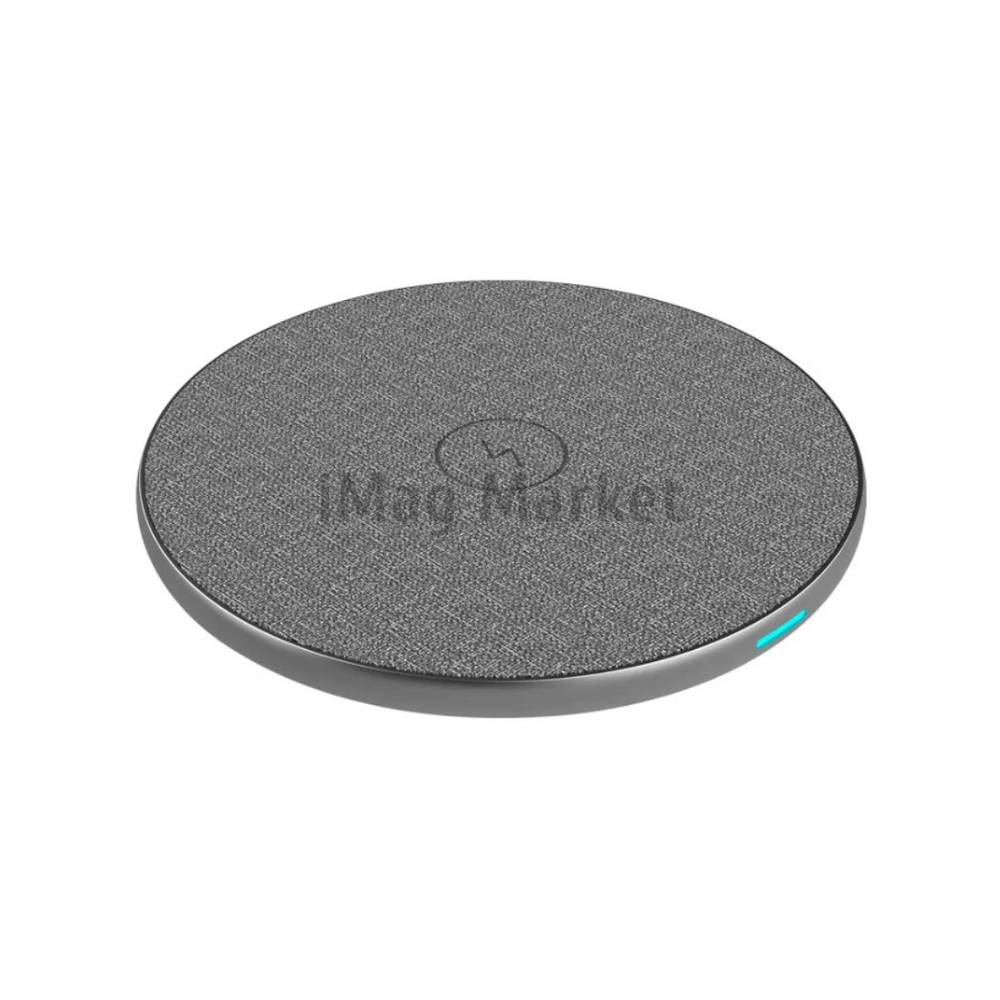 Беспроводное зарядное устройство TFN OneWave, 15W, 1.8A + кабель USB - Type-C, 1м, серый