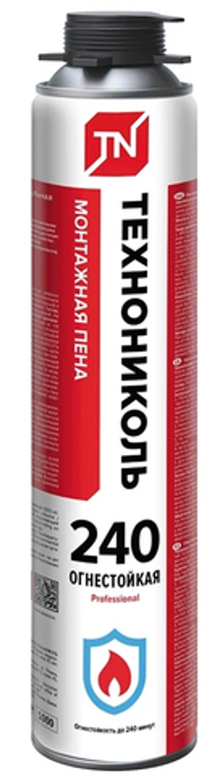 Пена монтажная "Технониколь" PRO огнестойкая (850мл./12шт.)