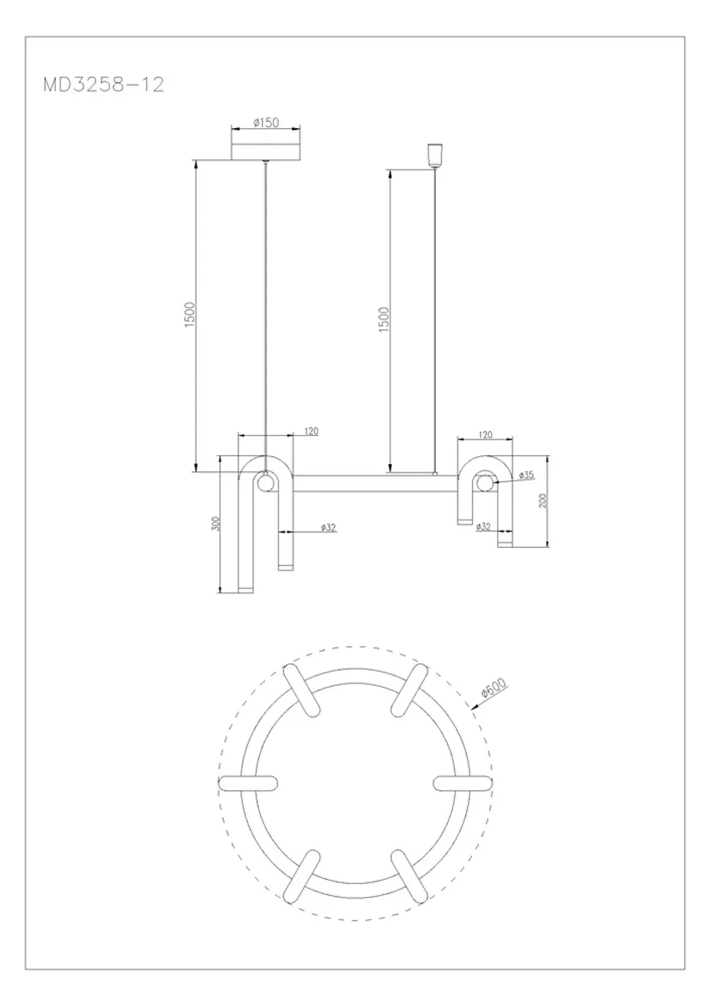 Подвесная люстра Arte Lamp WARHOL