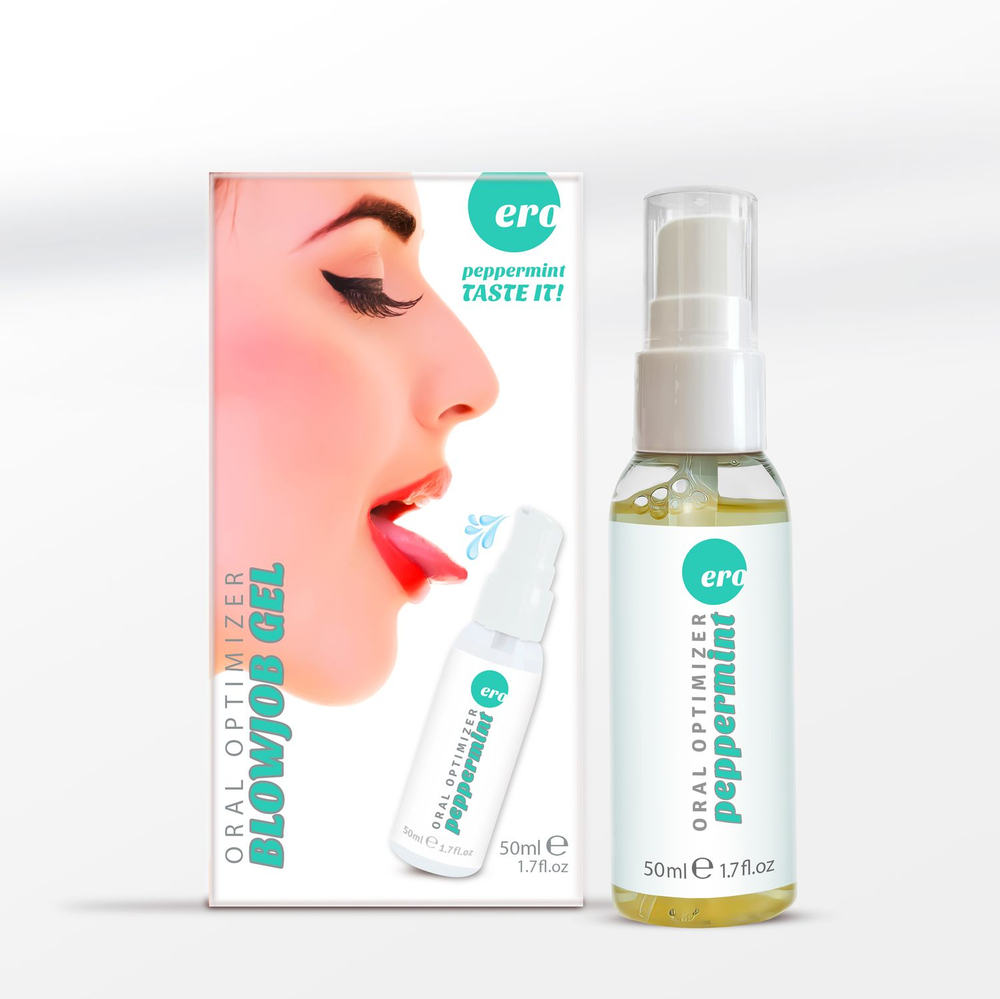 Интимный увлажняющий гель HOT ERO Oral Optimizer с охлаждающим эффектом, Мята (Pepermint) 50 мл