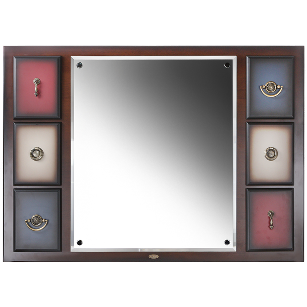 Зеркало настенное Пандора 2 Орех Mix