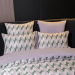 КПБ Сатин MS на резинке MSR015, Евро, 4 наволочки, простынь 160*200*30