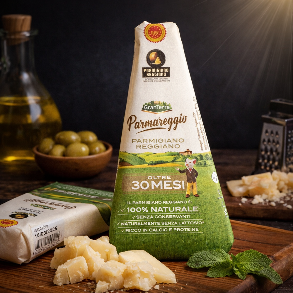 Сыр Пармиджано Реджано Мышка 30 месяцев, Parmareggio, 500 гр