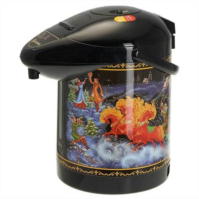 Чайник-термос электрический ВАСИЛИСА ВА-5003 "Тройка" черный