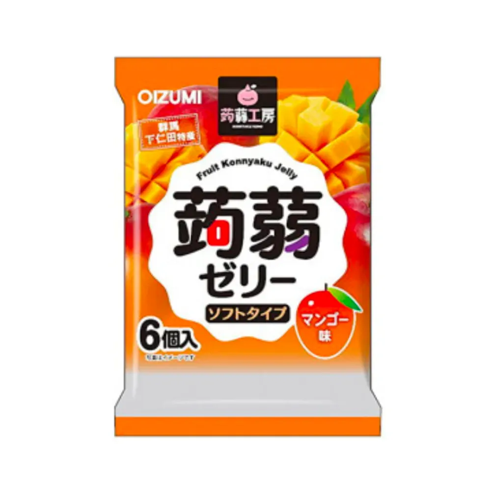 Желе “Oizumi” порционное Конняку со вкусом манго 6шт, 96г
