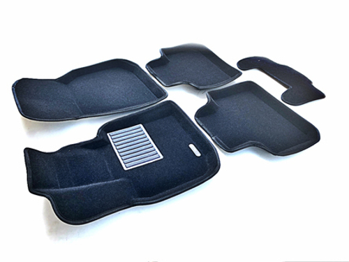 Коврики салона для BMW X3 (G01)/ X4 (G02) (2017-) Euromat 3D Business черные. Арт. EMC3D-001222