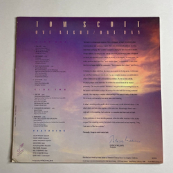 Винтажная виниловая пластинка LP Tom Scott One Night One Day (USA 1986)