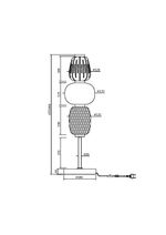 Настольный светильник Maytoni MOD267TL-L28CH3K