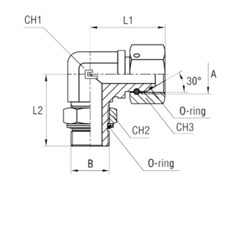 Соединение FRN90 BSP 1 - BSP 3/4