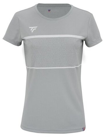 Женская теннисная футболка Tecnifibre Team Tech - silver
