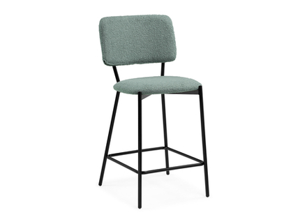 Полубарный стул Reparo bar olive / black