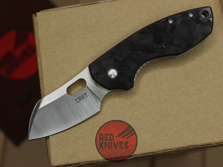 Нож CRKT PILAR - мраморный карбон