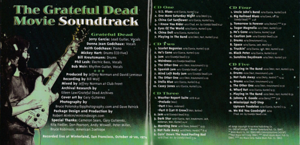 The Grateful Dead / The Grateful Dead Movie Soundtrack (5HDCD)