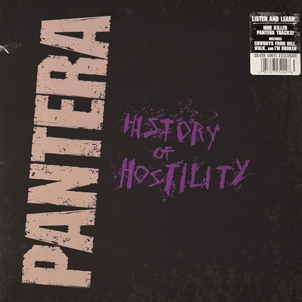 Виниловая пластинка Pantera ‎– History Of Hostility LP Silver