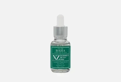 COS DE BAHA Укрепляющая сыворотка для сужения пор NIACINAMIDE 20% ZINC 4% PORE REDUCER SERUM (NZ) (30 мл)