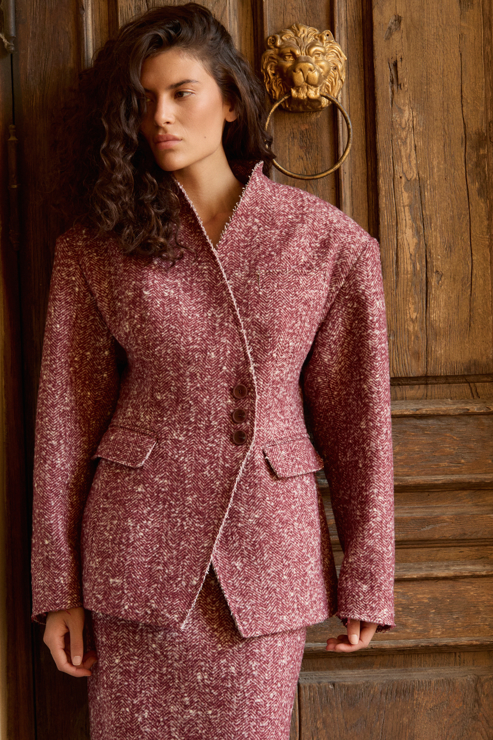 Жакет приталенный