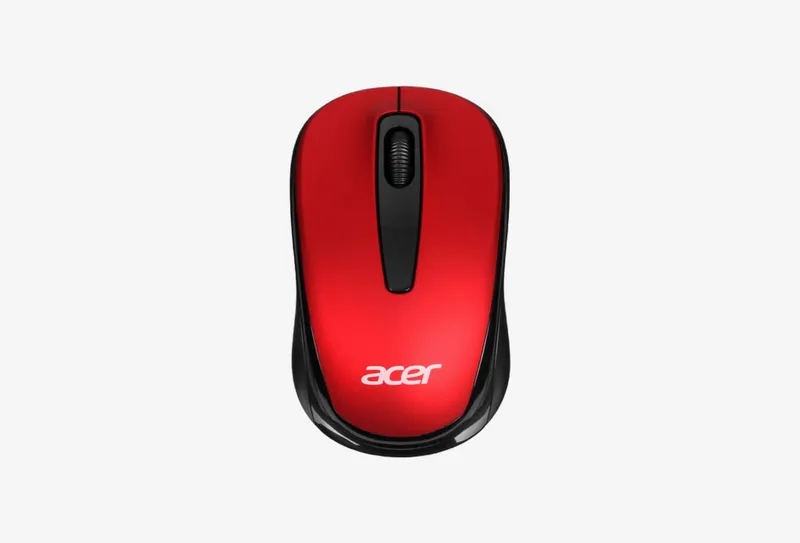 Мышь беспроводная Acer OMR136 [ZL.MCEEE.01J] красный