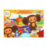 Набор с тестом д/лепки и формочками "Чебурашка. Вкусняшки для Чебурашки" PDSET-102106 (Мультиарт)