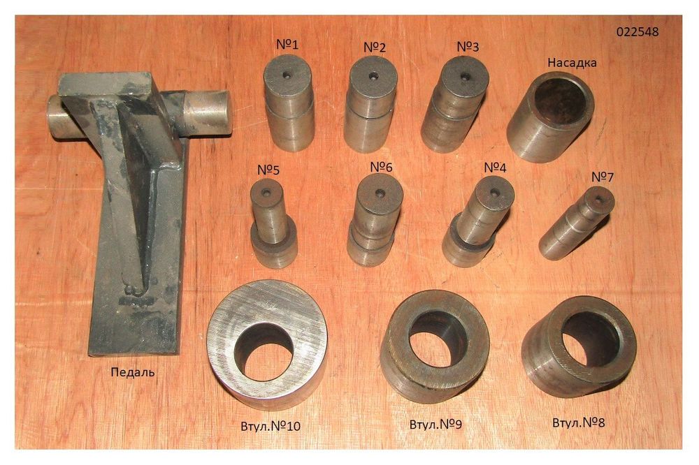 Гибочные приспособления для ТСС GW42/42E (комплект из 12 предметов)