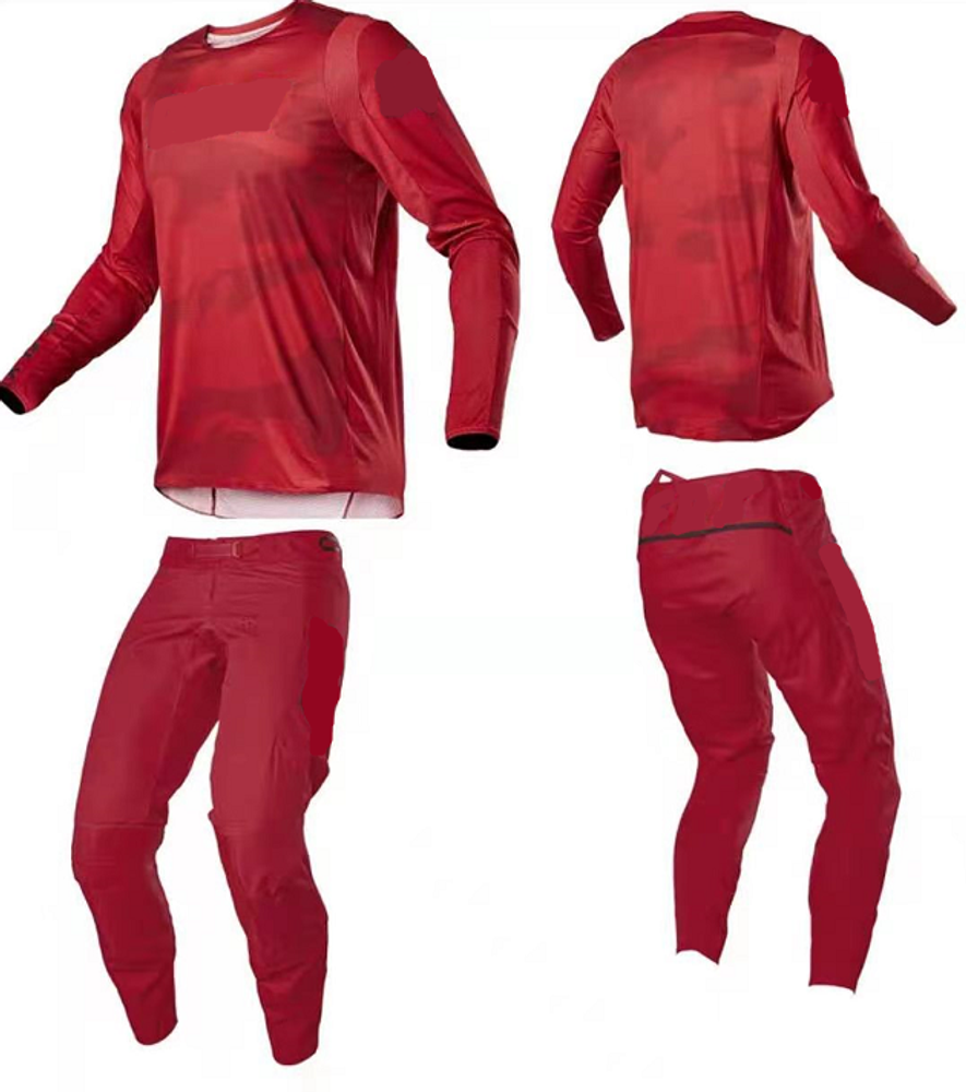костюм кроссовый Foks 360 camo красный XL