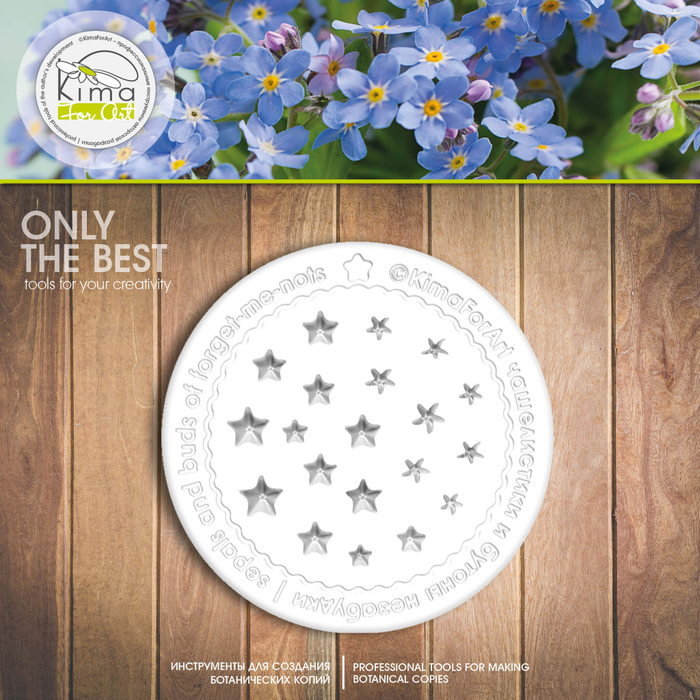 Незабудка чашелистики и бутоны