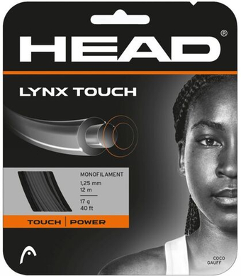 Теннисные струны Head LYNX TOUCH (12 m) - черный
