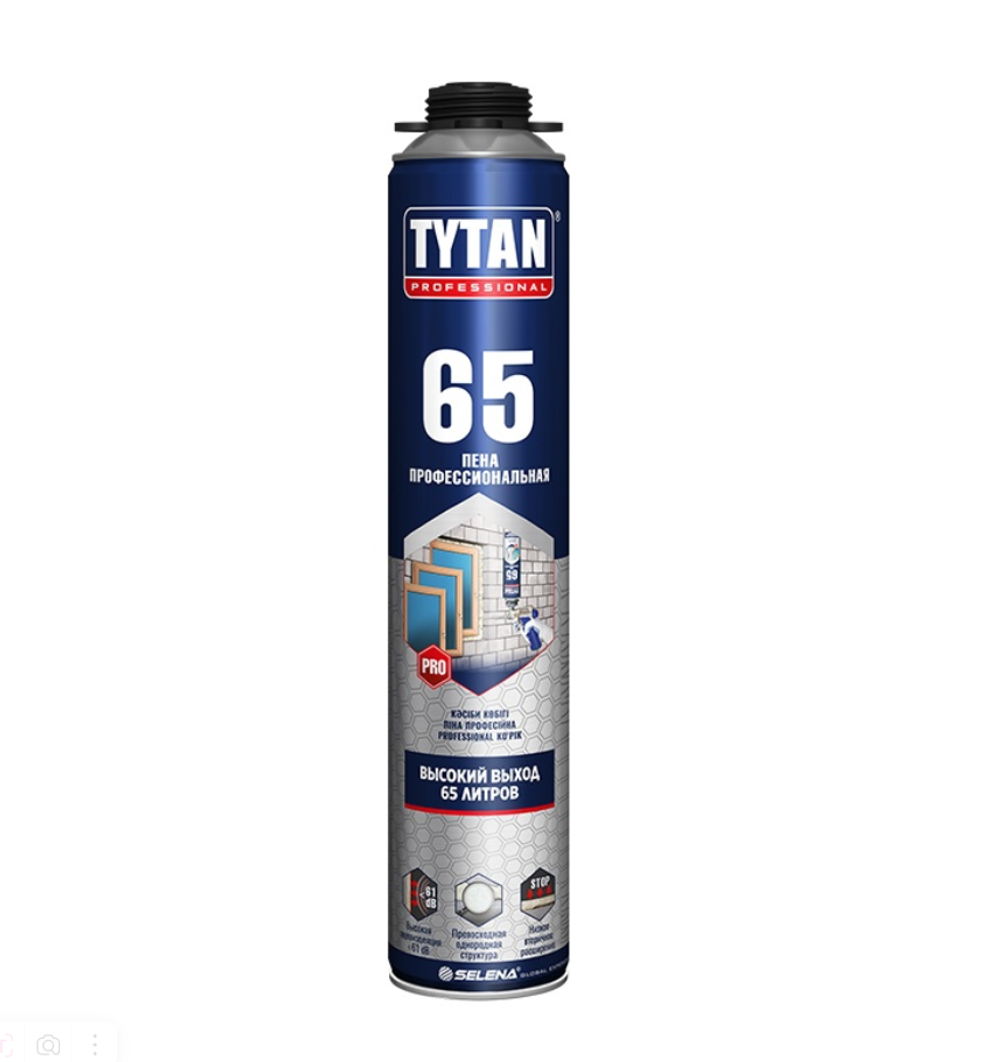 Пена профессиональная Tytan 65 (750 мл) 203238
