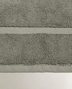 Zara Home - Нескользящий коврик для ванной из мягкой махровой ткани, зеленый, 60x90 см