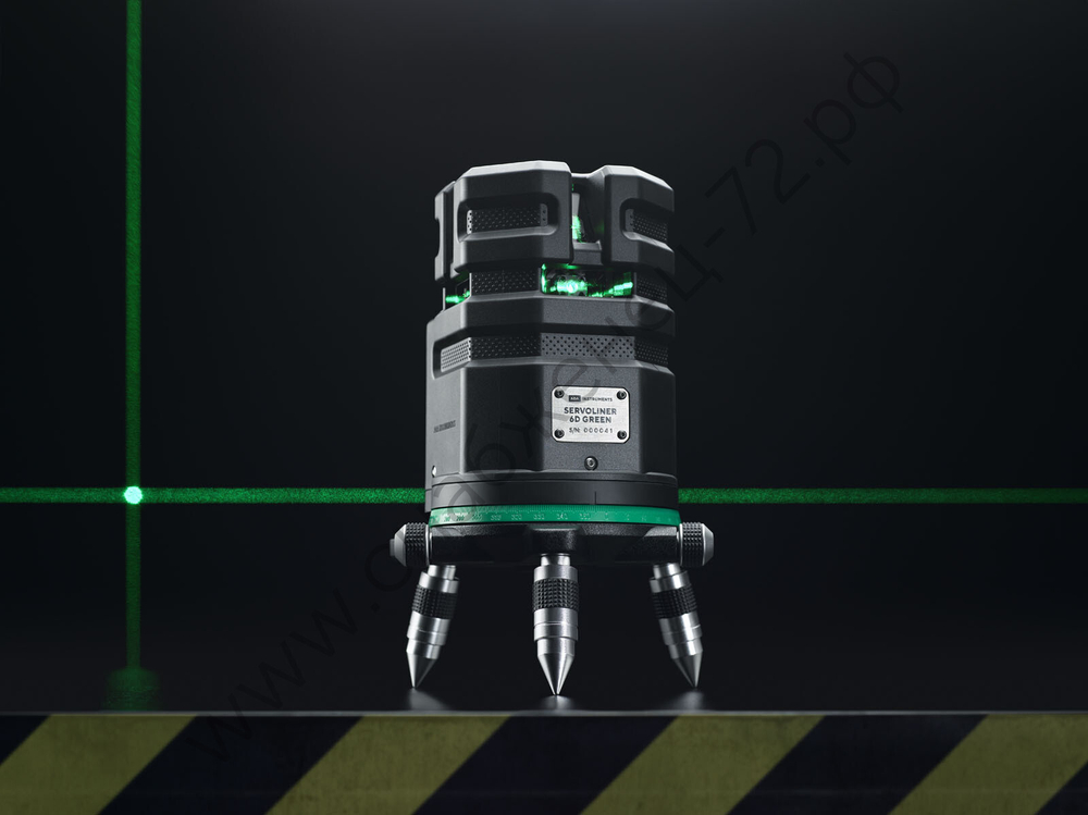 Лазерный уровень ADA 6D Servoliner GREEN