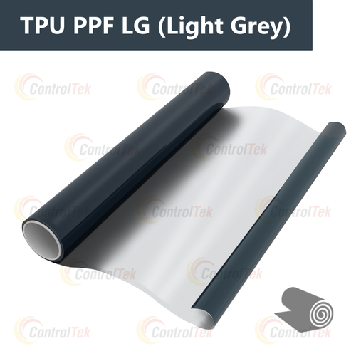 Пленка антигравийная TPU PPF LG (Light Grey) ControlTek VLT 54, рулон