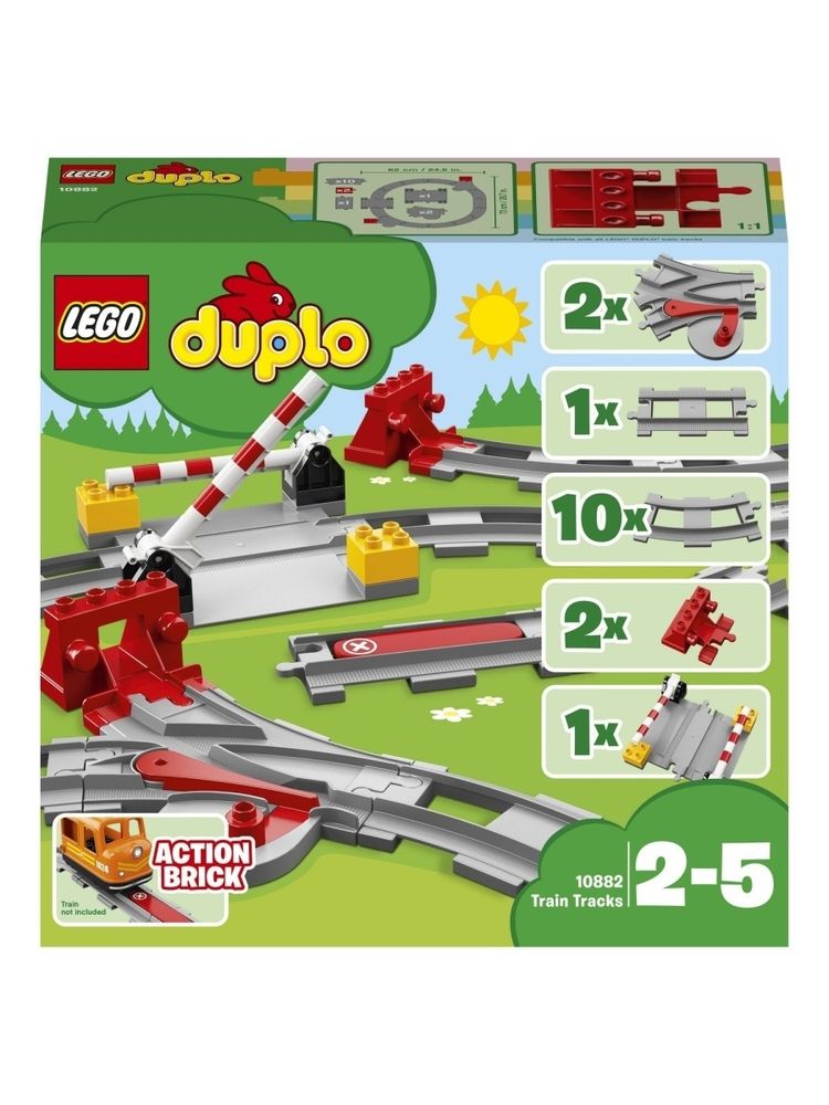 Конструктор LEGO DUPLO Town 10882 Рельсы