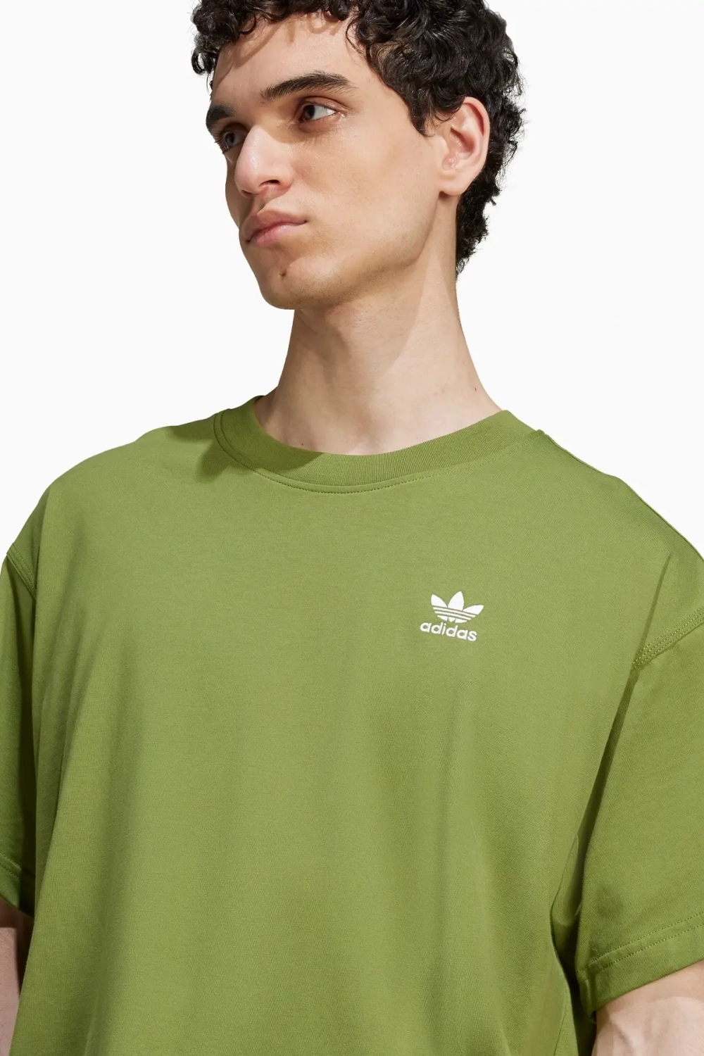 Футболка adidas Trefoil Essentials Oversized - зеленый