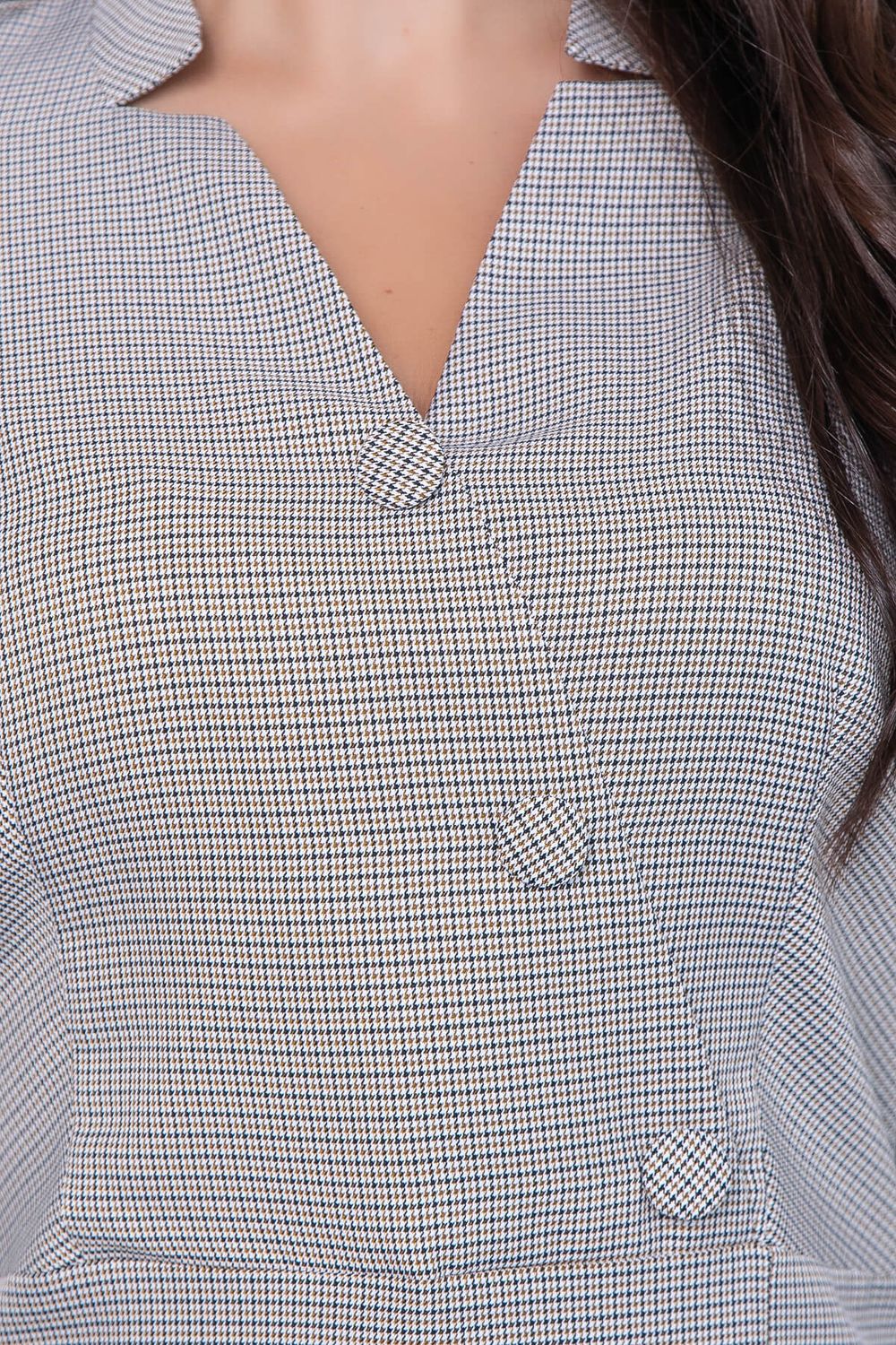 Платье "Стелла" (гусиная лапка/беж) П7116 LT Collection (Акция)