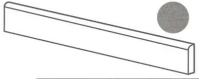 Плинтус POETRY STONE RELOADED BATT.BASALTINA SMOKE NAT R  (PF60017669)
