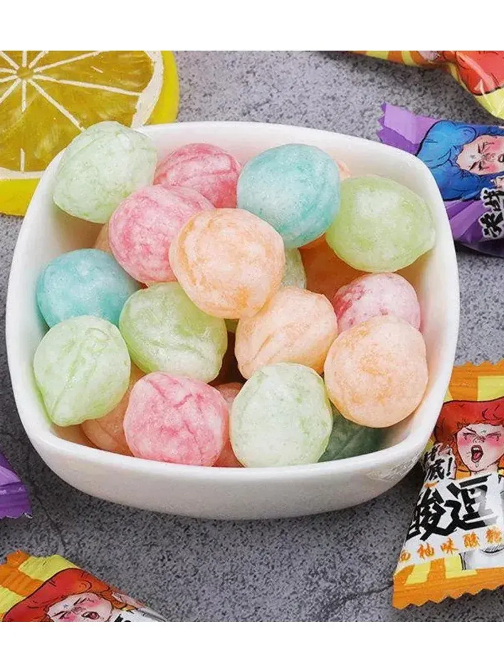 Набор супер кислых конфет Секретный Бокс-Сюрприз 200 г