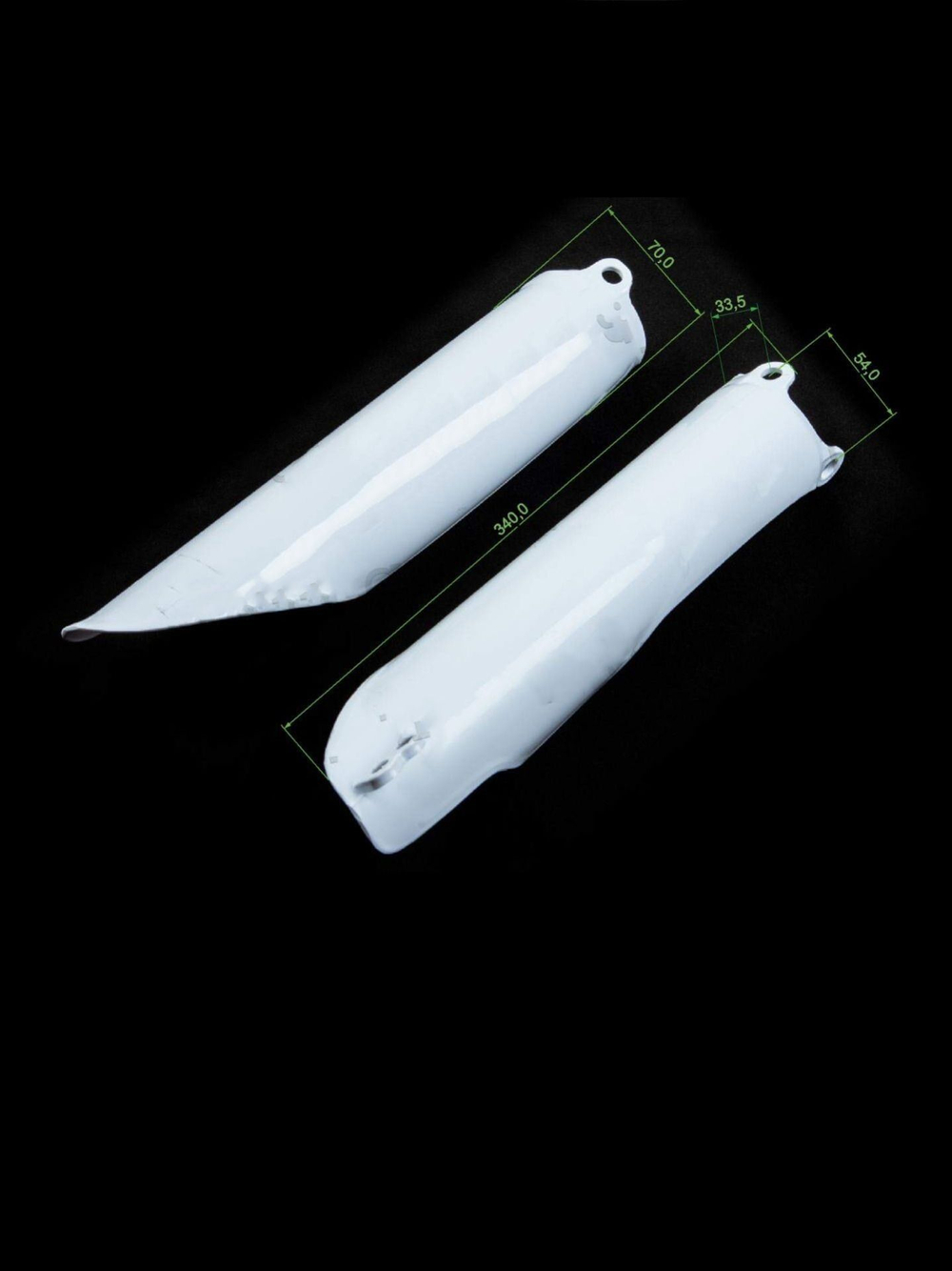 Защита перьев эндуро, пластика пера для вилки мотоцикла L-250