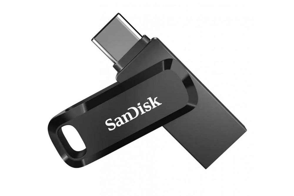 Флеш-накопитель Sandisk Ultra Dual Drive USB Type-C 256GB, черный