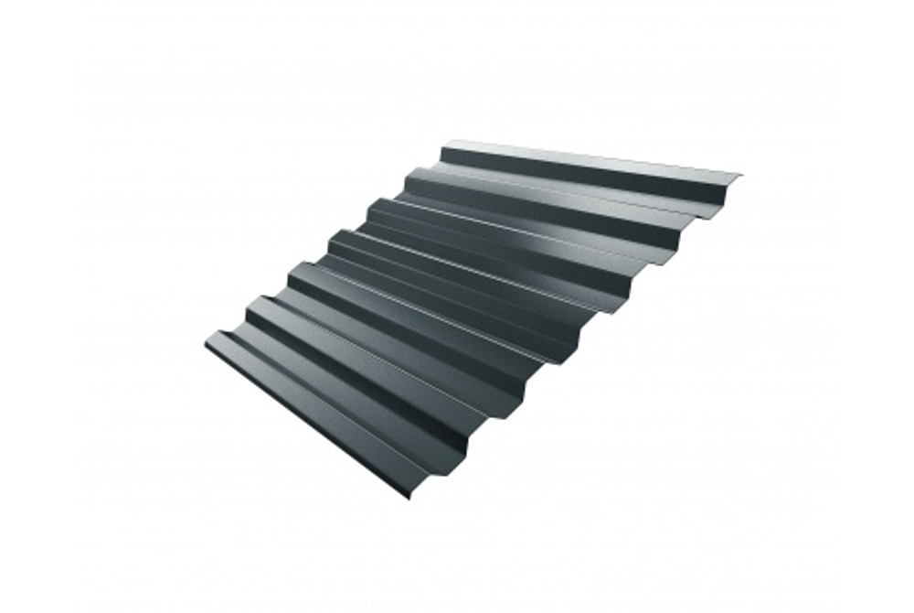 Профнастил С21R 0,5 Satin Matt RAL 7016 антрацитово-серый