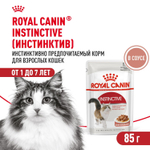 Royal Canin Instinctive Корм консервированный для взрослых кошек соус 85г