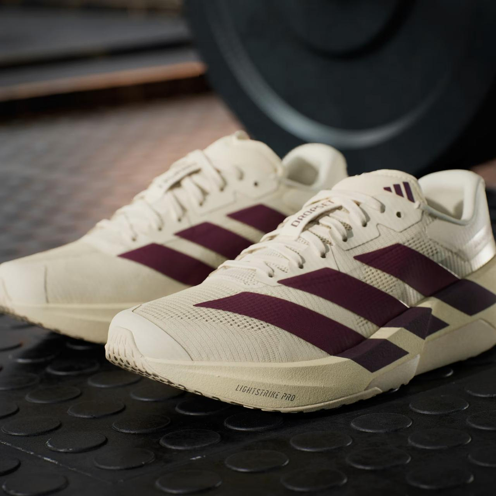 Кроссовки женские Adidas Dropset PRO TRAINING SHOES (Желто-Вишневые)