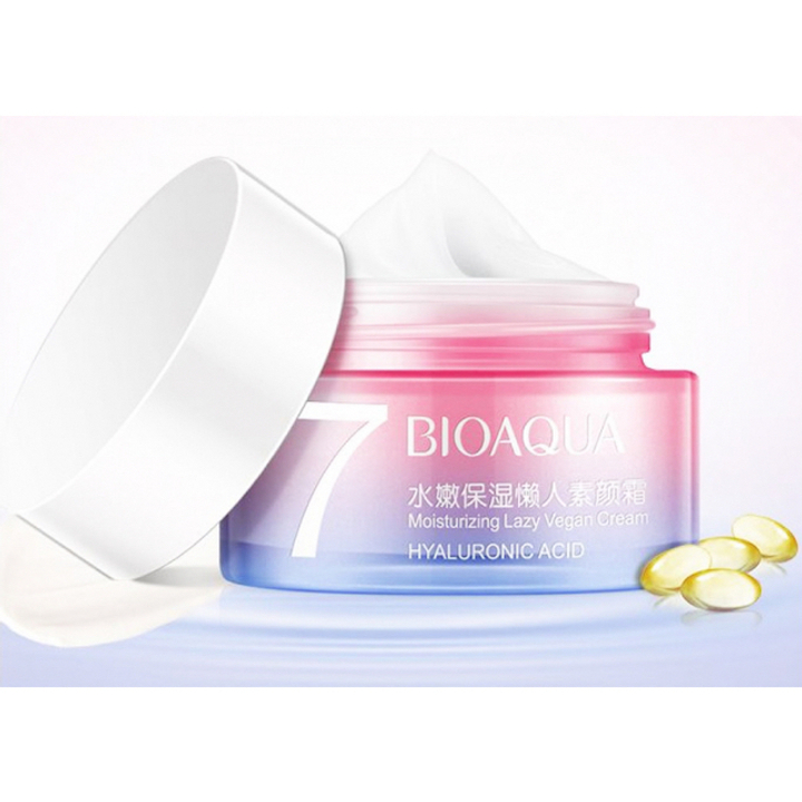 Крем BioAqua увлажняющий с гиалуроновой кислотой, 50 гр